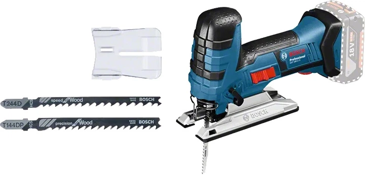 Лобзик аккумуляторный Bosch GST 18 V-LI S (06015A5100) - Фото 2 Лобзик аккумуляторный Bosch GST 18 V-LI S (06015A5100) - изображение 2