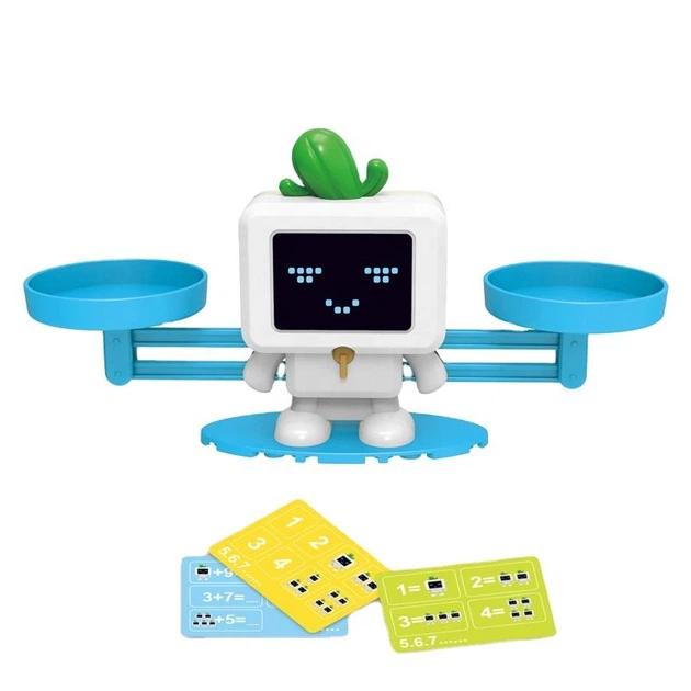 Игра-балансир Bei Yu Toys Математические весы: Робот BY-6003 - Фото 2 Игра-балансир Bei Yu Toys Математические весы: Робот BY-6003 - зображення 2