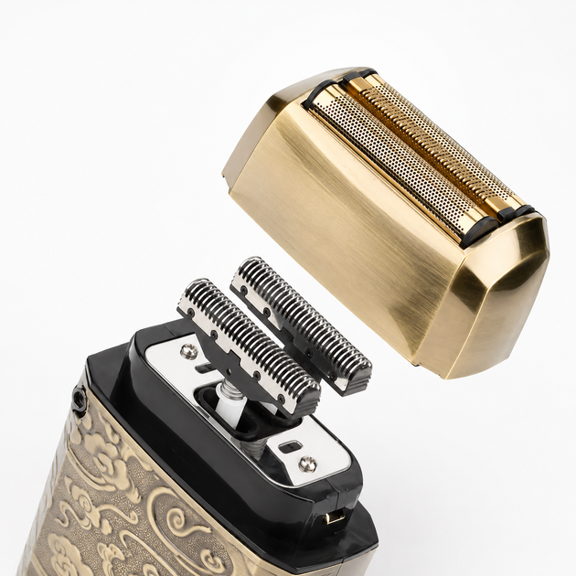 Бритва VGR V 336 Gold / Шейвер аккумуляторная с тройным лезвием / Электробритва 8500 об/мин - изображение 4