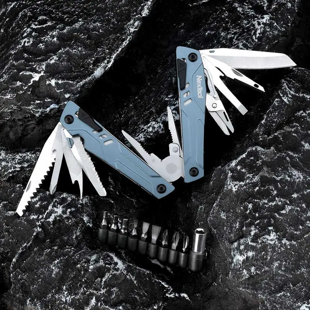 Мультитул Xiaomi Nextool Sailor Pro NE20045 (14 інструментів, з бітами) - зображення 2
