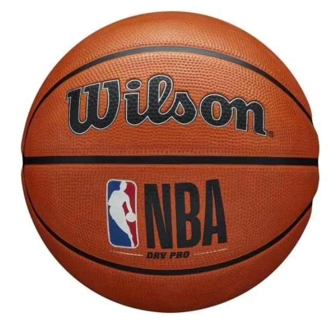 Мяч баскетбольный Wilson резина размер 7 коричневый - изображение 3