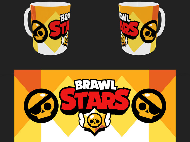 Чашка Бравл Старс подарунок Brawl Stars 330 мл - Фото 1 Чашка Бравл Старс подарунок Brawl Stars 330 мл - зображення 1
