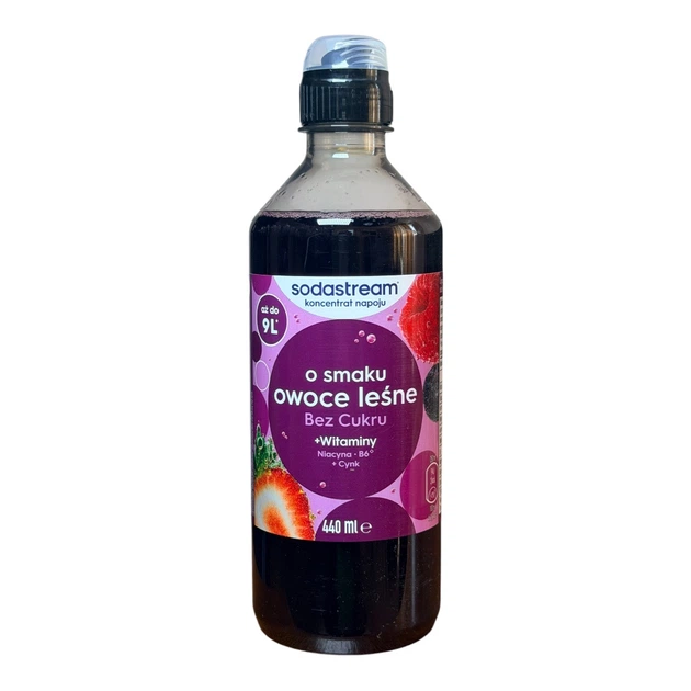 Сироп sodasteam owoce lesne bez cukru classics 440ml - Фото 1 Сироп sodasteam owoce lesne bez cukru classics 440ml - зображення 1