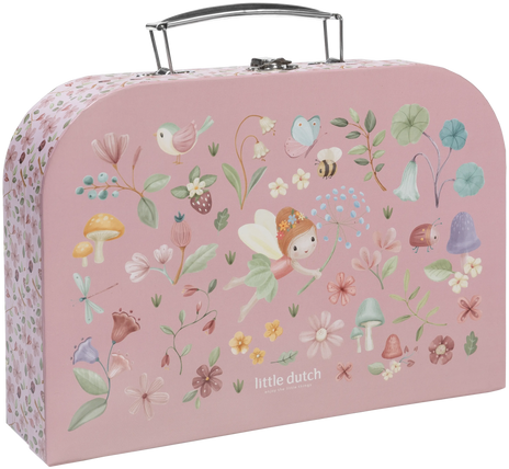 Kreatywna walizeczka Little Dutch Rosa i przyjaciele Różowy zestaw dla małych artystów (LD126898) (8715427181653) - obraz 4