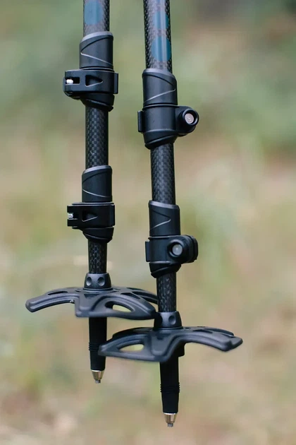 Трекінгові палиці Tribe Trekking Pole Carbon карбонові, телескопічні 65–135 см, Fast Lock, 2 шт (T-ME-0027-ocean) - изображение 6