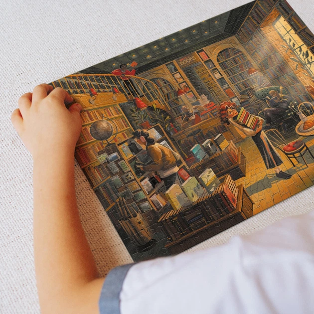 Пазл класичний "Книжковий магазин" 300602, 300 елементів - зображення 4