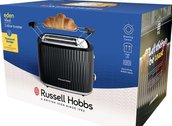 Тостер Russell Hobbs Eden Black 27371-56 - изображение 6