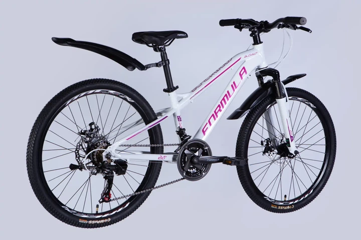 Підлітковий велосипед AL 24" Formula Blackwood DD FR 2026, рама 12.5" біло-рожевий (OPS-FR-24-444) - зображення 3
