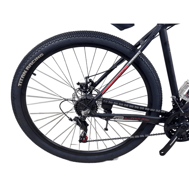 Велосипед горный Crossbike Roblox 29" 21" Черный/Красный (29СTA-006480) - изображение 3