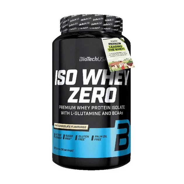 Протеин BioTech Iso Whey Zero ванильный без сахара и лактозы 908 г - Фото 1 Протеин BioTech Iso Whey Zero ванильный без сахара и лактозы 908 г - изображение 1