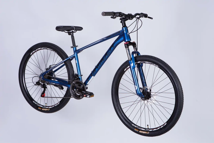 Велосипед гірський AL 27.5" Formula Motion DD FR 2026, рама 16" синiй з чорним (OPS-FR-27.5-296) - зображення 2