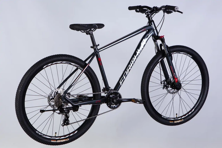 Велосипед горный AL 27.5" Formula Thor DD CS 2026, рама 18" черный с серебристым (OPS-FR-27.5-307) - изображение 3