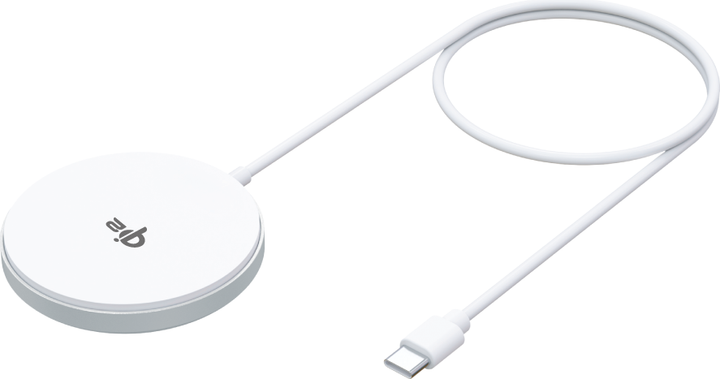 Ładowarka bezprzewodowa Forever MAWC-300 Magnetic Wireless Charger Qi2 15W Silver (5907457788541) - Zdjęcie 1 Ładowarka bezprzewodowa Forever MAWC-300 Magnetic Wireless Charger Qi2 15W Silver (5907457788541) - obraz 1