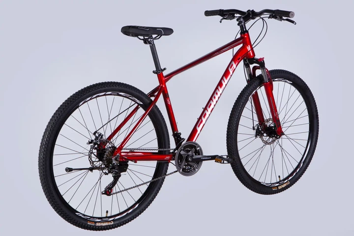 Велосипед горный AL 29" Formula Motion DD FR 2026, рама 19" красный с серым (OPS-FR-29-418) - изображение 3