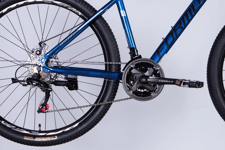 Велосипед гірський AL 27.5" Formula Motion DD FR 2026, рама 18" синiй з чорним (OPS-FR-27.5-302) - зображення 4