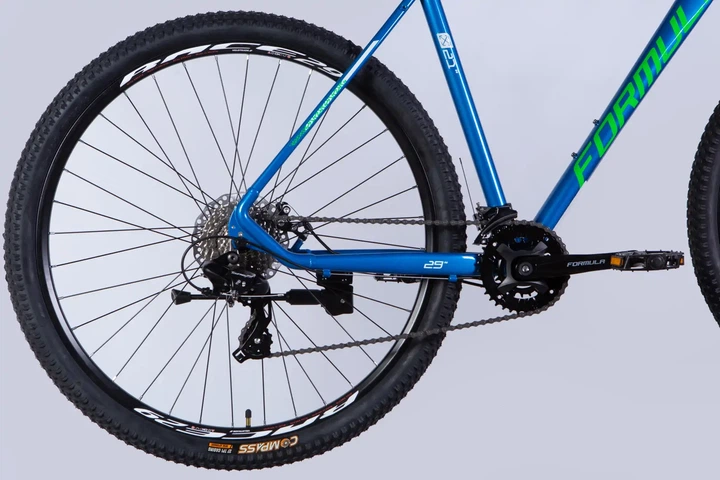 Велосипед горный AL 29" Formula Thor DD CS 2026, рама 21" синий с зеленым (OPS-FR-29-434) - изображение 5
