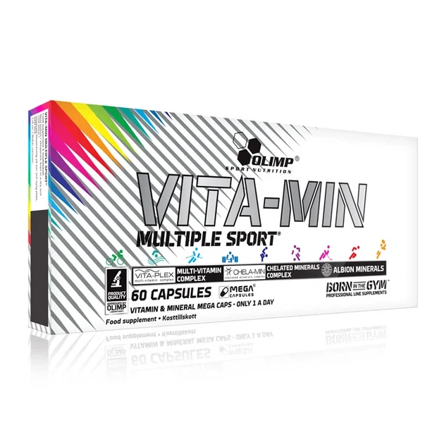 Витаминно-минеральный комплекс Olimp Vita-min Multiple Sport для спортсменов 60 капсул - Фото 1 Витаминно-минеральный комплекс Olimp Vita-min Multiple Sport для спортсменов 60 капсул - изображение 1
