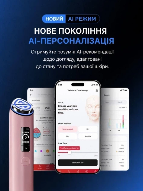 Многофункциональное устройство для домашнего ухода за кожей Medicube AGE-R Booster Pro X2 White - изображение 6