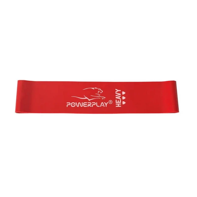 Ленточный эспандер PowerPlay Loop Band красный heavy 11 кг - Фото 1 Ленточный эспандер PowerPlay Loop Band красный heavy 11 кг - изображение 1