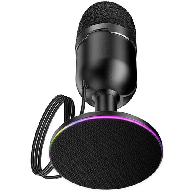 Микрофон всенаправленный Hoco L25 Bright USB Чёрный - изображение 3