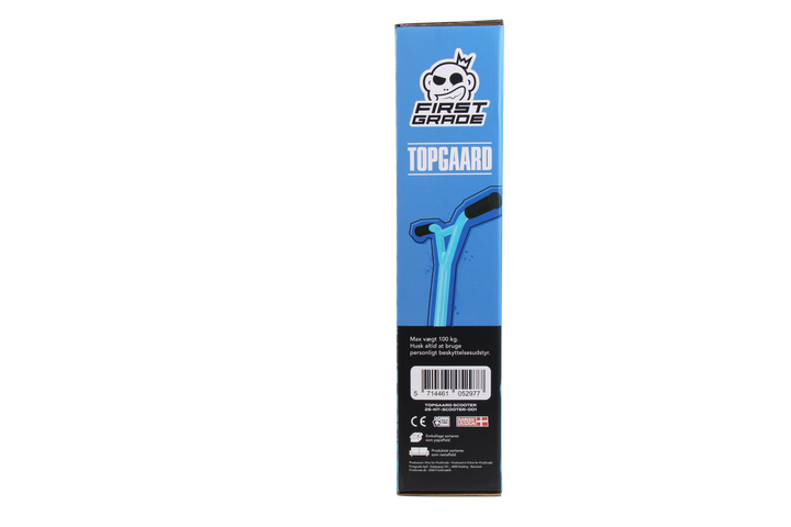 Трюковий самокат Firstgrade Niki Topgaard 1326486 2-колісний Блакитний (5714461052977) - Фото 15 Трюковий самокат Firstgrade Niki Topgaard 1326486 2-колісний Блакитний (5714461052977) - зображення 15