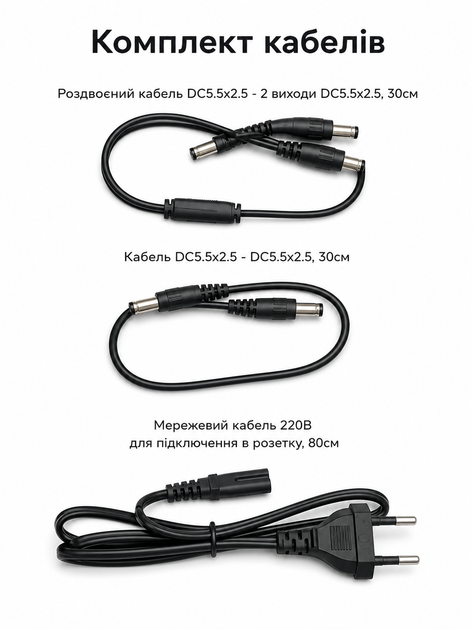Джерело безперебійного живлення для роутера Mini UPS DC1036P 12000 mAh 36 Вт, 5V/9V/12V, ДБЖ для Wi-Fi роутера, GPON, ONU, IP-камер - зображення 8