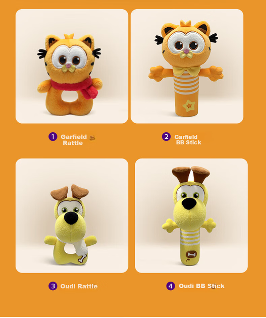 Погремушка Philips Avent Garfield BB Stick плюшевая - изображение 7
