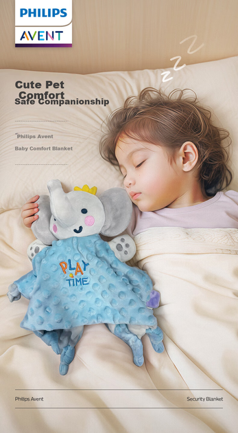 Одеяло-игрушка Philips Avent успокаивающая Пингвин - изображение 2