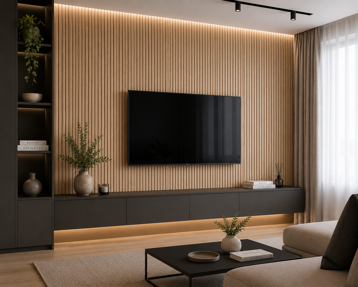 Акустична стінова панель рейки МДФ Neman Дуб Болтон 117×2780×12 мм MDF360221 - зображення 2