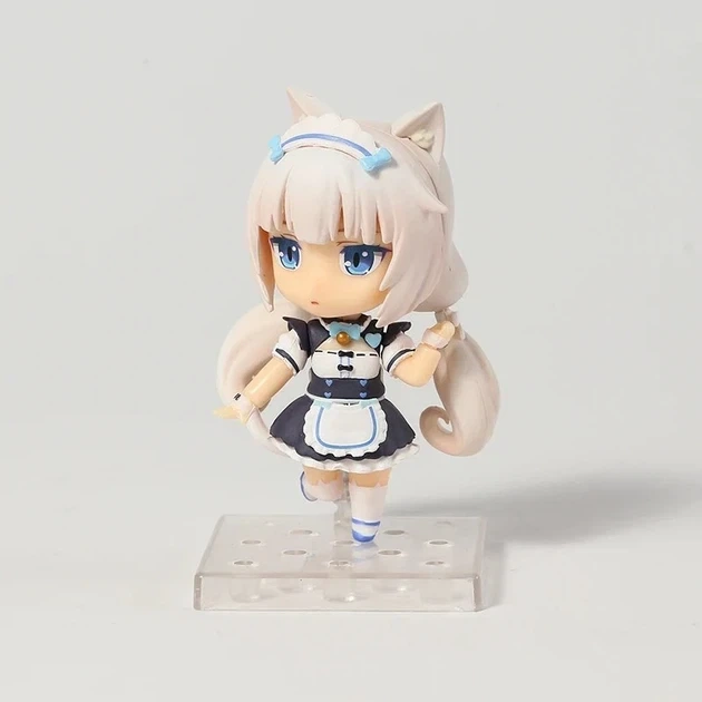 Аниме фигурка Nendoroid Vanilla Nekopara Кошачий Рай коллекционная модель с подвижными элементами высотой 10 см с комплектом аксессуаров для создания различных поз и детализированной проработкой образа персонажа для ценителей японской культуры - изображение 3