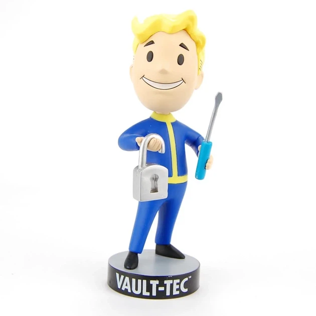 Коллекционная фигурка Fallout Vault Boy с набором Lock Pick 13 см PVC игровая статуэтка для фанатов серии Фолаут детализированная модель для коллекционирования тематический аксессуар для геймеров для оформления рабочего стола и игровой зоны - изображение 2