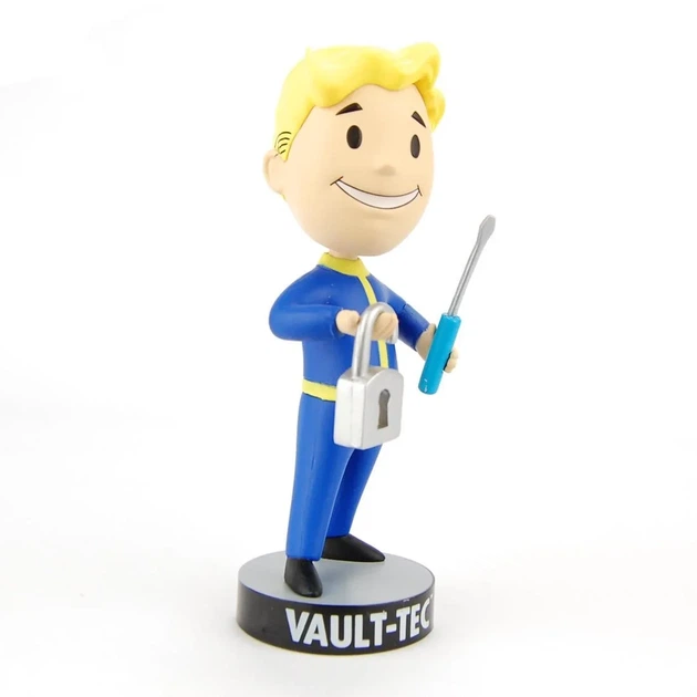 Коллекционная фигурка Fallout Vault Boy с набором Lock Pick 13 см PVC игровая статуэтка для фанатов серии Фолаут детализированная модель для коллекционирования тематический аксессуар для геймеров для оформления рабочего стола и игровой зоны - изображение 3