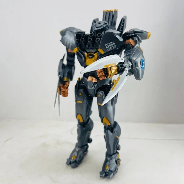 Фигурка робота Pacific Rim Gipsy Avenger 20 см коллекционная модель боевого егеря с аксессуарами и оружием для фанатов вселенной Тихоокеанский рубеж детализированная игрушка мех с подвижными суставами для ценителей фантастических битв - изображение 3