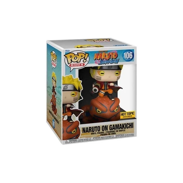 Фігурка Funko Pop Naruto Shippuden 106 Наруто на Гамакічі 18 см вінілова - Фото 2 Фігурка Funko Pop Naruto Shippuden 106 Наруто на Гамакічі 18 см вінілова - зображення 2