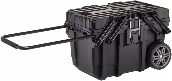 Мобильный ящик для инструментов Keter Job Box 57 л пластик 646x373x410 мм на колесах - изображение 3