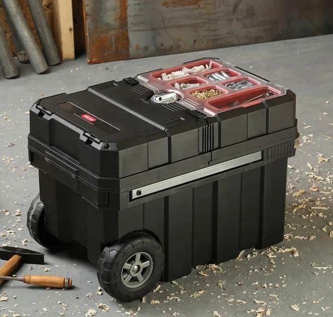 Ящик для инструментов Keter Master Loader 65,3 л пластик 616x378x415 мм - изображение 13