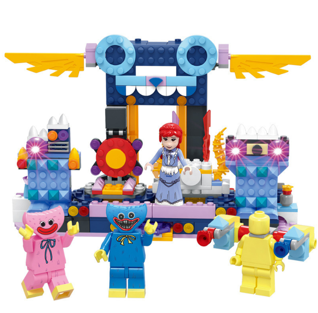 Конструктор Poppy Playtime 4в1 372 детали набор из 4 конструкторов совместимый с LEGO игровой набор для детей - изображение 7