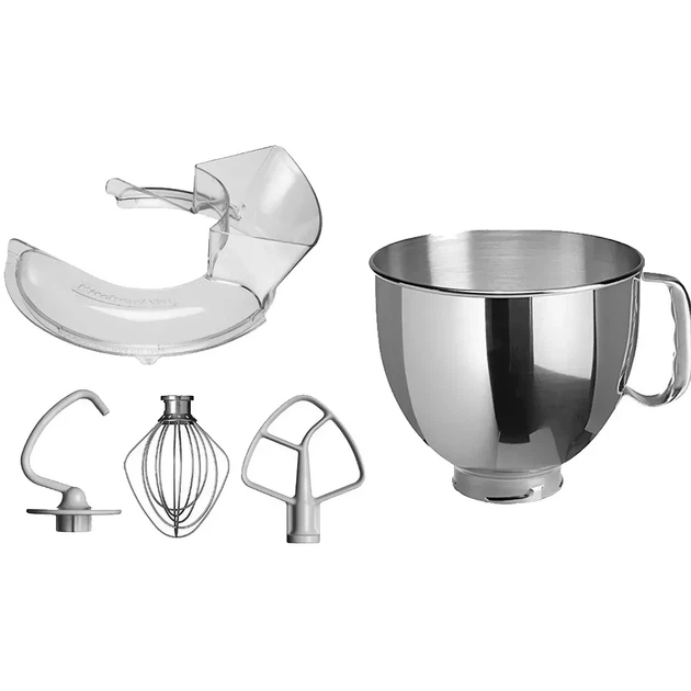 Кухонная машина KitchenAid Artisan 4,3 л 5KSM95PSEMC с откидным блоком цвет хром - изображение 3