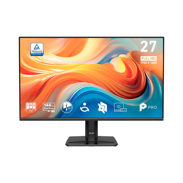 Монитор 27" MSI PRO MP271 E14A IPS 1920x1080 144 Гц 300 кд/м² колонки 2x2 Вт Black - изображение 2