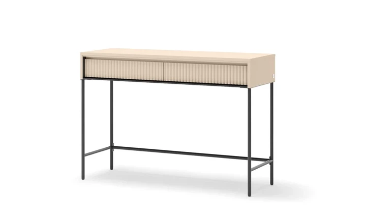 Туалетный стол Trend TS-09 с LED-освещением ЛДСП МДФ 1120x400x780 см Бежевый - изображение 2