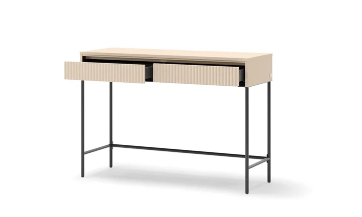 Туалетный стол Trend TS-09 с LED-освещением ЛДСП МДФ 1120x400x780 см Бежевый - изображение 3