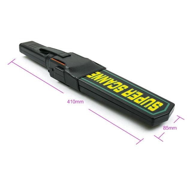 Ручний металодетектор Super Scanner MD3003B1 22 кГц пластик 41х8,5х4,5 см - Фото 10 Ручний металодетектор Super Scanner MD3003B1 22 кГц пластик 41х8,5х4,5 см - зображення 10