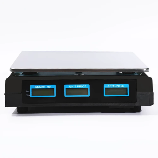 Электронные торговые весы Digital Lion ACS-A9 до 30 кг точность 5 г нержавеющая сталь черные - изображение 9
