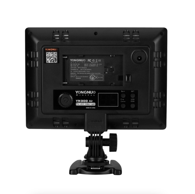Комплект Yongnuo YN-300 AIR 3200k-5600k Накамерный свет для фото и видеосъемки - изображение 7