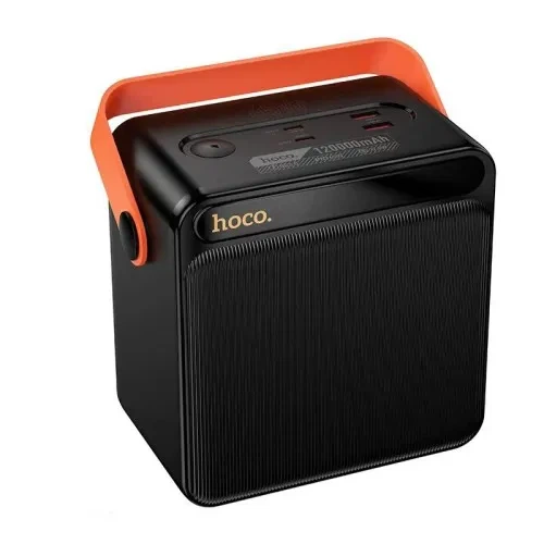 Павербанк Power Bank HOCO DB101A Zeus 120000 mAh 65W PD Black с цифровым дисплеем - изображение 3