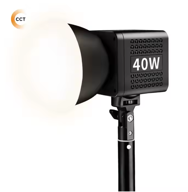 Постійне світло 40W, студійне світло з акумулятором та пультом P40C - зображення 2