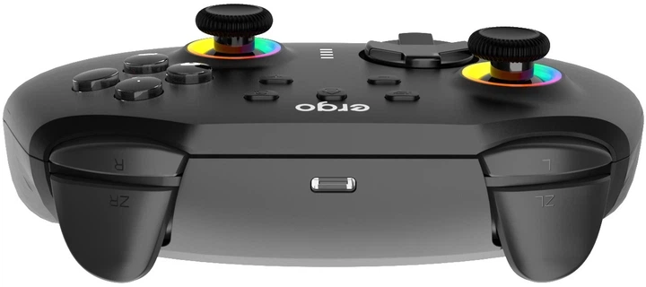 Геймпад Ergo GG04BT бездротовий з вібрацією та RGB-підсвіткою Чорний (GG04BT) - зображення 4