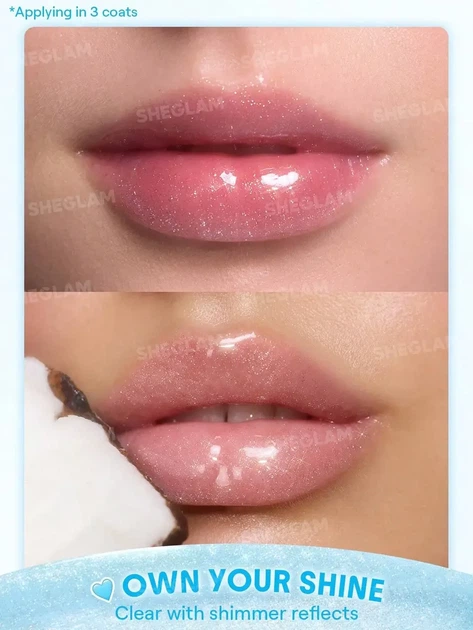 Блиск для губ Sheglam Crystal Glaze Moisturizing Lip Care Own Your Shine - Фото 2 Блиск для губ Sheglam Crystal Glaze Moisturizing Lip Care Own Your Shine - изображение 2