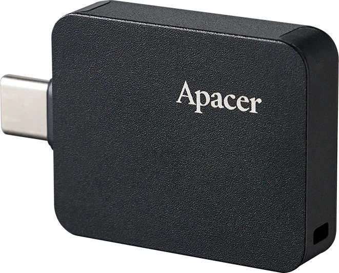 Портативний SSD Apacer AS714 1 TB USB 3.2 Gen.2 Read/Write 1000 MB/s Black (KST-AP1TBAS714B-1) - изображение 2