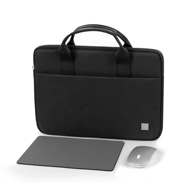 Набор 3 в 1 для ноутбука 14" WIWU Genius Combo Set (сумка, беспроводная мышь, коврик) - Фото 2 Набор 3 в 1 для ноутбука 14" WIWU Genius Combo Set (сумка, беспроводная мышь, коврик) - изображение 2